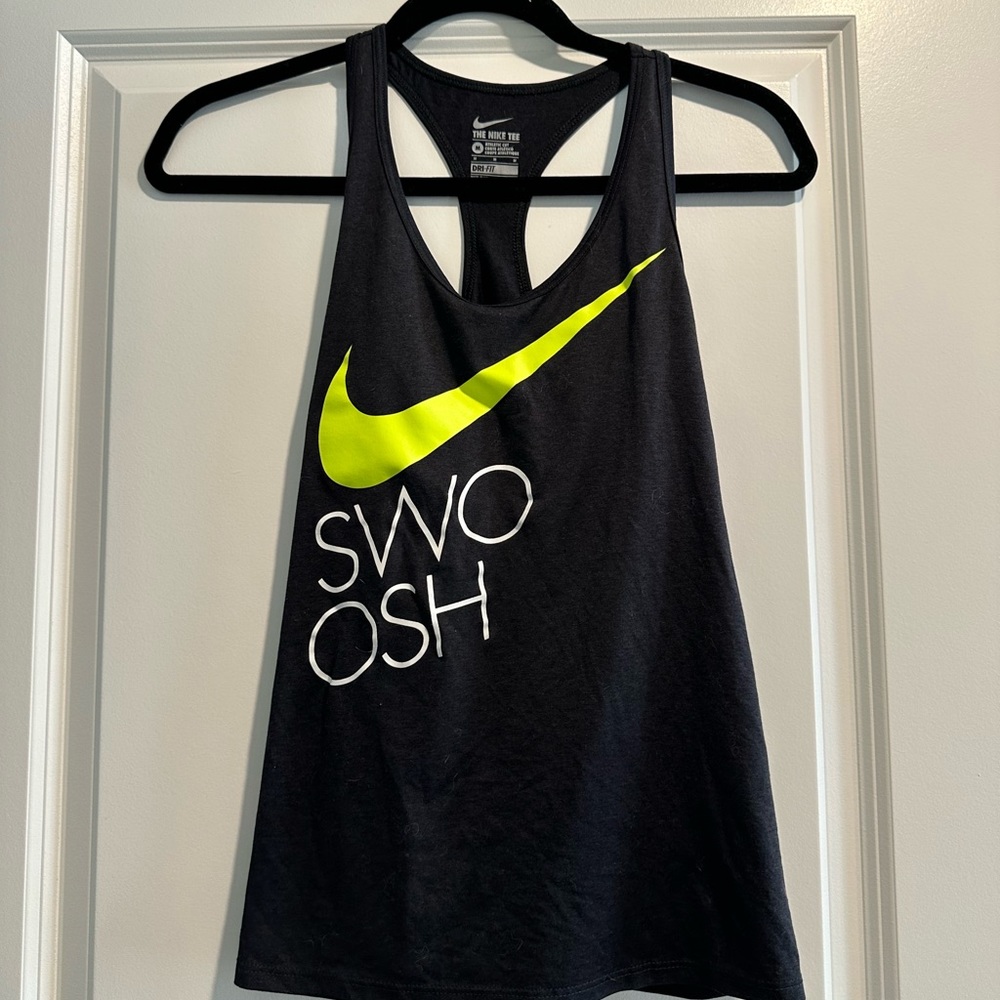 Nike dri-fit swoosh racerback tank
